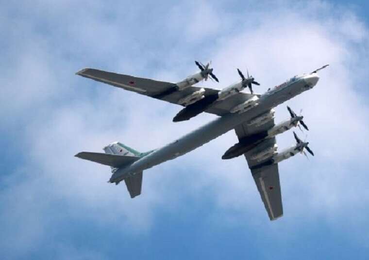 Поблизу України  зафіксовано активність російських Ту-95МС