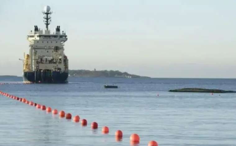 В Германии подозревают диверсию с повреждением кабелей в Балтийском море