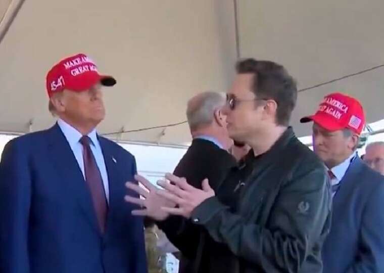 Трамп приїхав до місця запуску Starship компанії Маска