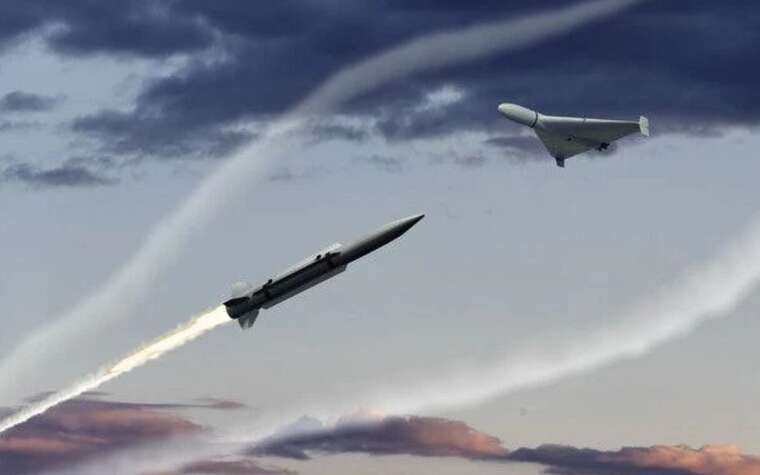 Опублікована карта траєкторій польоту ракет і БПЛА під час сьогоднішньої атаки РФ