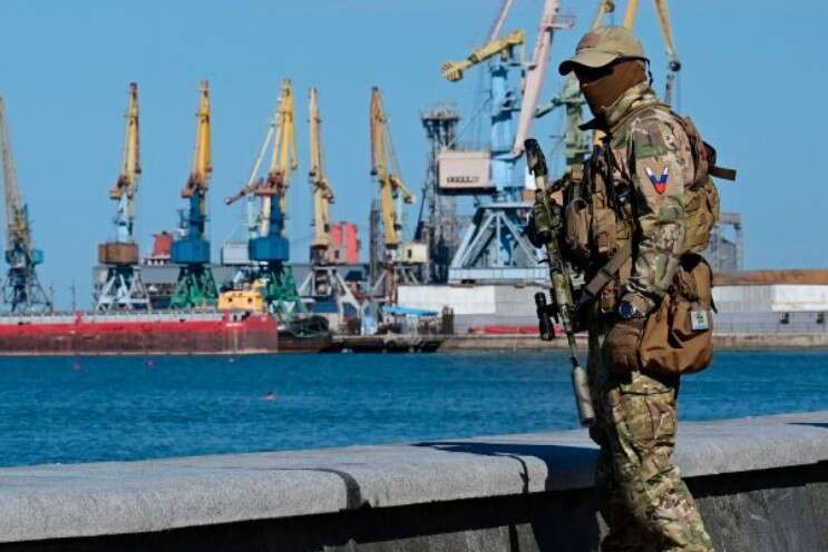 In the occupied Berdyansk, a loud explosion was heard: there was an impact