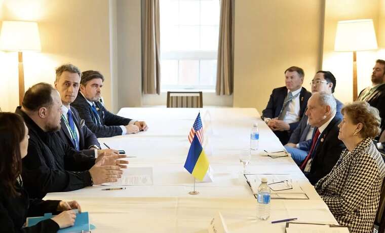 Стефанчук зустрівся з конгресменами США