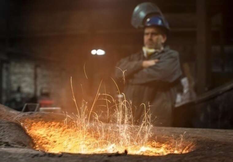 З початку року обсяги виробництва сталі в Росії зменшилися на 7%