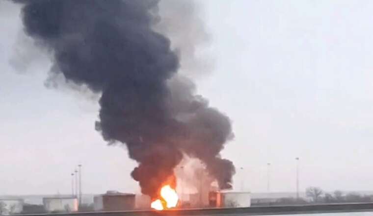 Генеральный штаб ВСУ подтвердил атаку на нефтебазу в Ростовской области РФ