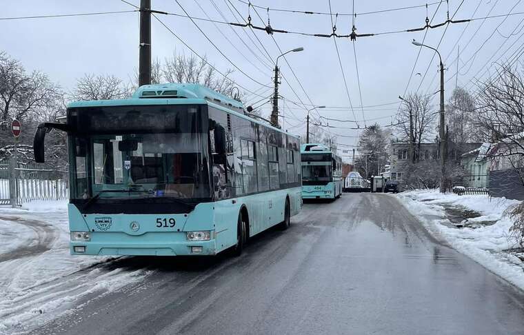 In Chernihiv, two trolleybus routes are ceasing operation due to a shortage of personnel