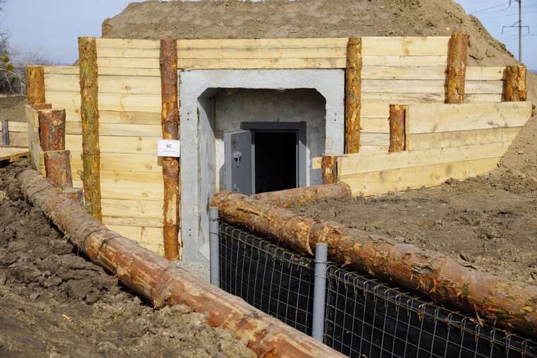 Фортифікаційні споруди поблизу Запоріжжя майже добудовані