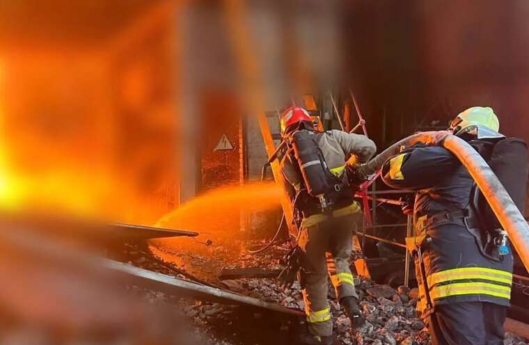 In the Rivne region, the Russian Armed Forces attacked an energy infrastructure facility