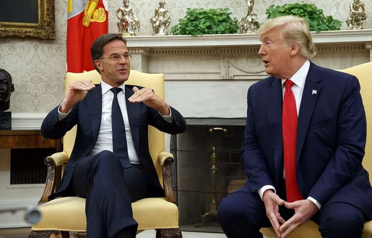 FT: Рютте попередив Трампа про загрозу, яку несе «мирний план» щодо України