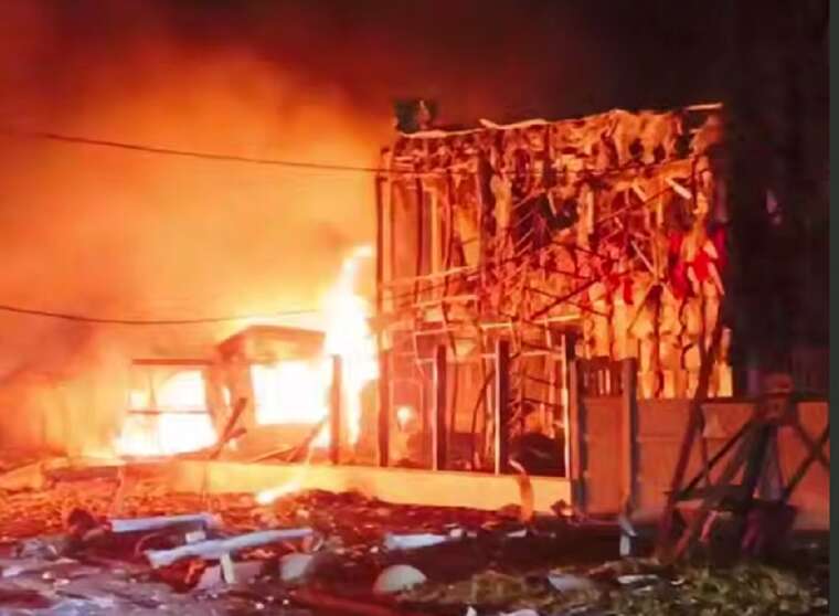 Окупанти завдали ударів по Запоріжжю: палає СТО