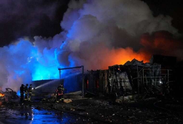 Strike on the Zaporizhzhya region: RMA shared photos and video of the aftermath