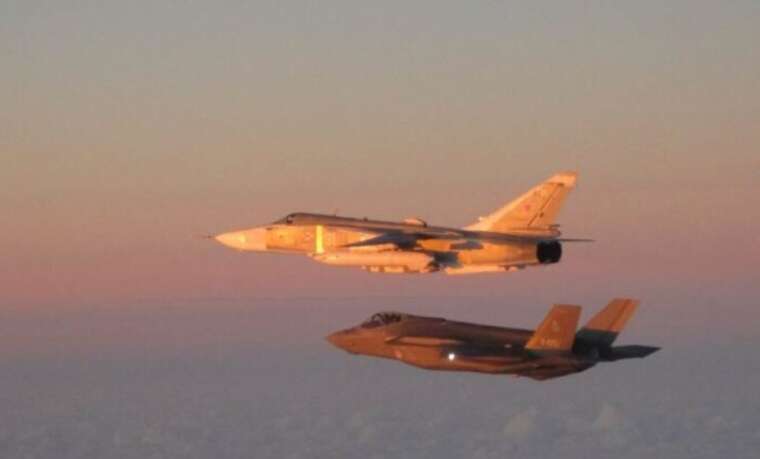 Нідерландські винищувачі F-35 над Балтійським морем перехопили російські повітряні судна