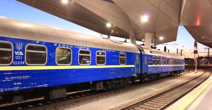 З Києва в першу подорож вирушив потяг до Будапешта