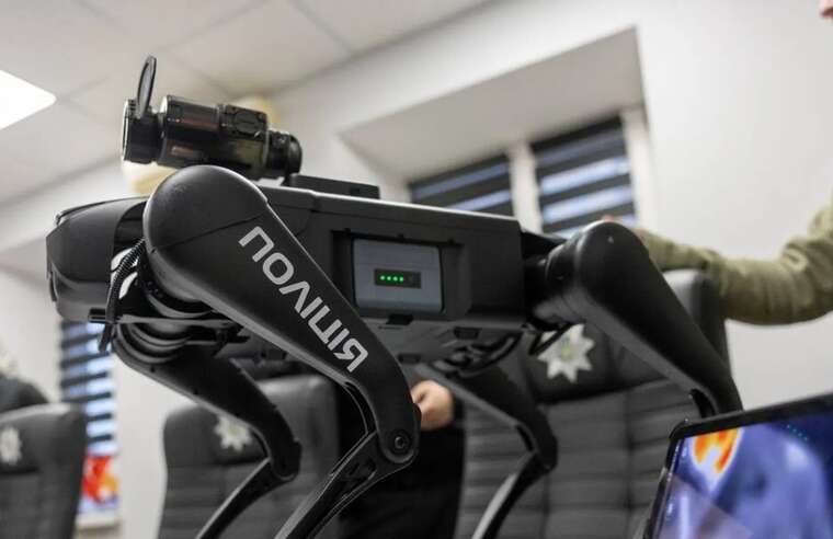 Fighters of the KORD special unit received a ground drone on four "legs"