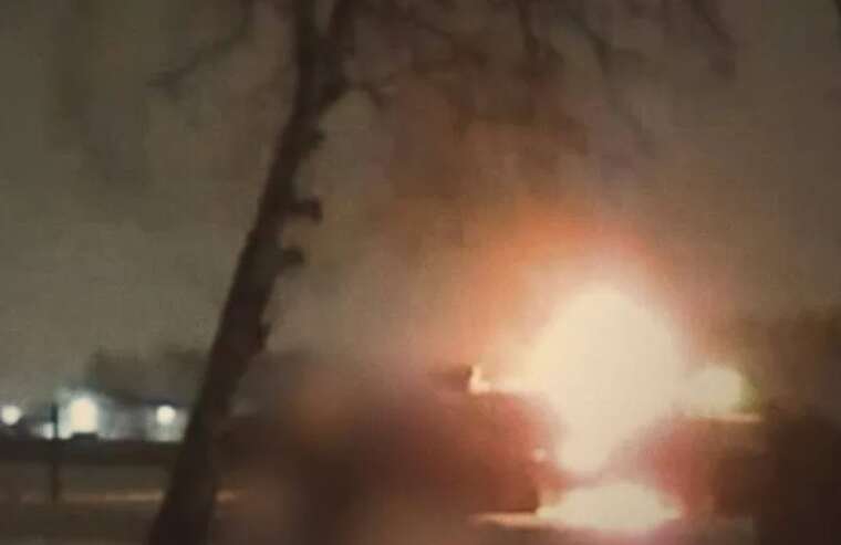 У Новосибірську на території військової частини сили опору зруйнували паливозаправники армії РФ