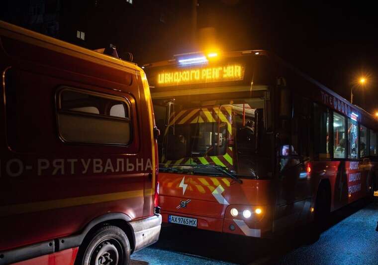 В Харькове запустили автобус быстрого реагирования на обстрелы