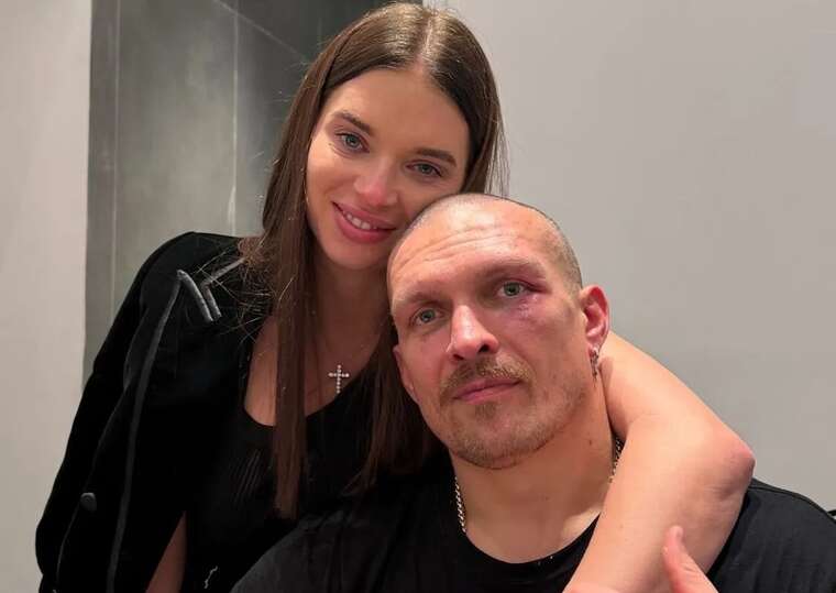 Катерина Усик виклала спільні фотографії з чоловіком після бою з Ф’юрі