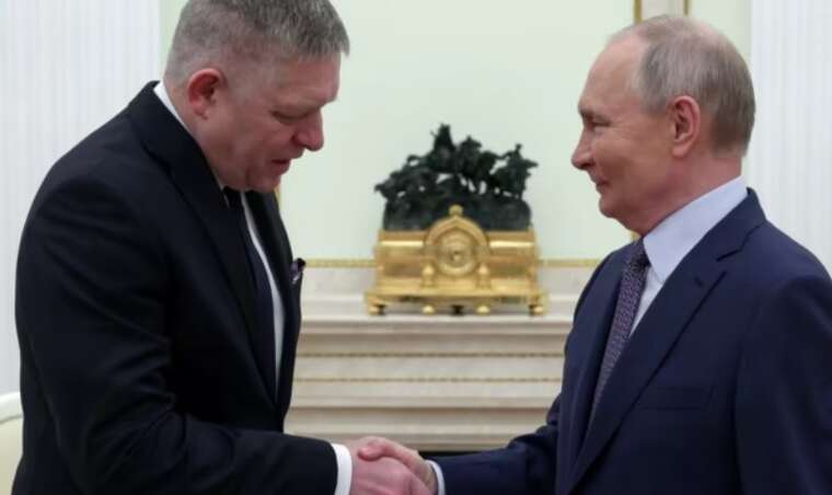 Путін і прем’єр-міністр Словаччини завершили зустріч, заяви не плануються, – Пєсков