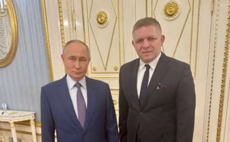 Словацький прем’єр Фіцо виступив із заявою після зустрічі з Путіним
