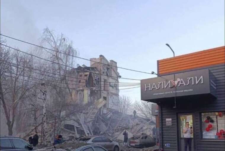 У мережі показали момент прильоту по будинку в Кривому Розі