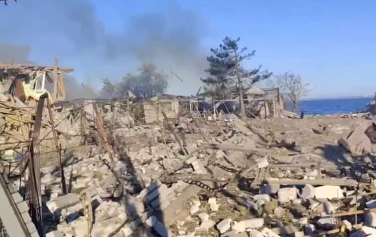 В сети показали, как выглядит курортная Затока в Одесской области