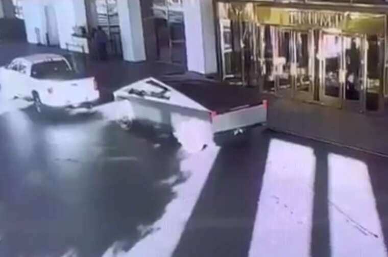 У мережі з’явилося відео вибуху Tesla Cybertruck біля вежі Трампа в Лас-Вегасі