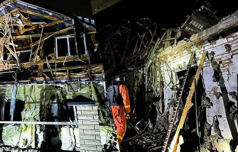 В больнице умерла женщина, получившая ранения вследствие атаки БпЛА на Киевщине