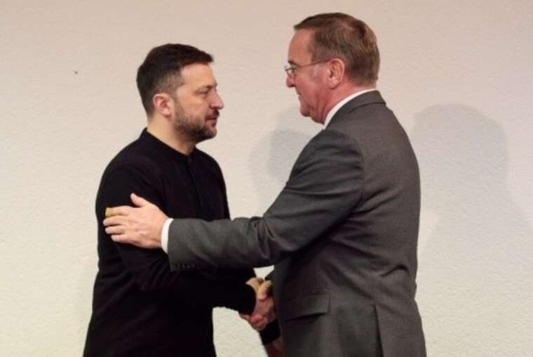 Зеленський обговорив з керівником Міністерства оборони Німеччини перспективи формату "Рамштайн"