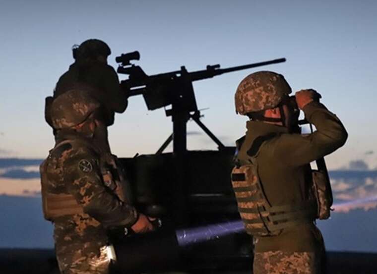 In the Kyiv region, enemy UAVs are being shot down