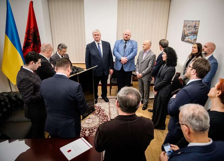 Первое Посольство Албании открылось в Киеве