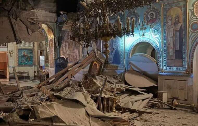 Балістичний удар по Запоріжжю: окупанти пошкодили собор УПЦ (МП)