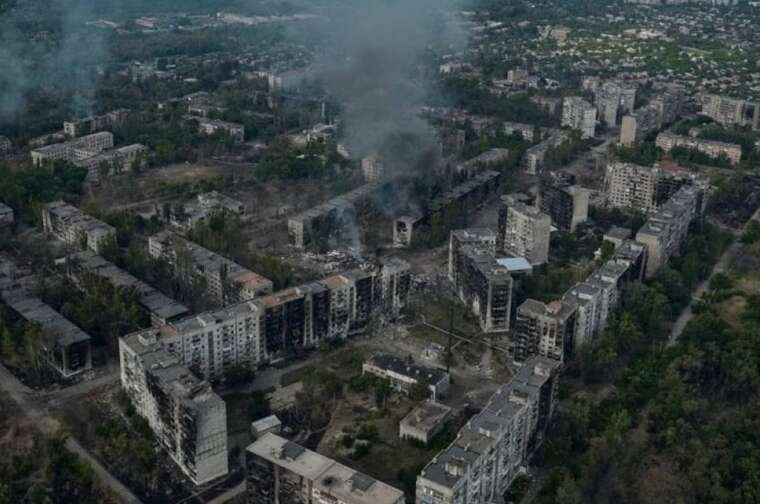 The invaders "cleared" the northwestern outskirts of Toretsk