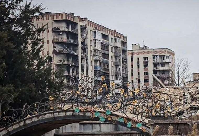 В сети появились  фото из оккупированного Бахмута