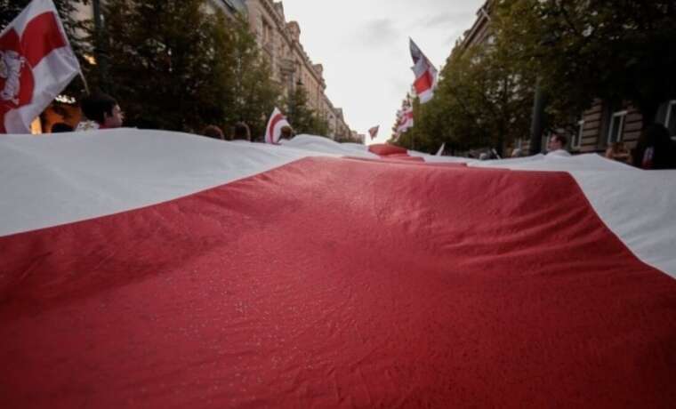 В Вильнюсе проходит кампания белорусских активистов «Выборы без правил»