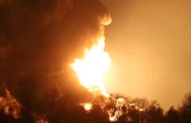 Возле Черкасс прозвучал взрыв