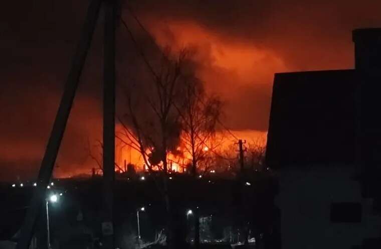 У Кстово Нижньогородської області українські БпЛА атакували нафтобазу "Лукойл"