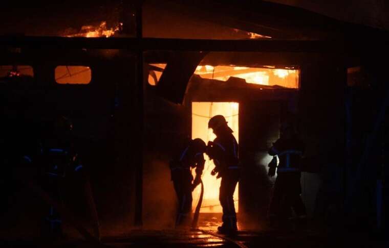 У столиці на СТО сталась масштабна пожежа