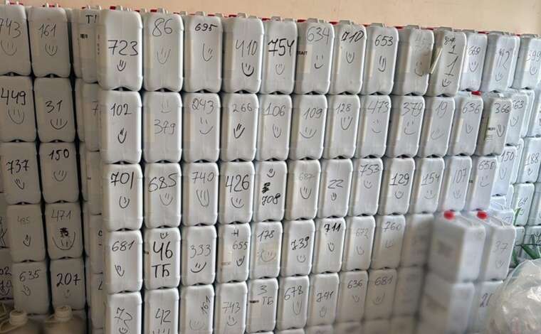 Cyberpolice uncovered illegal production of counterfeit perfumes and cosmetics