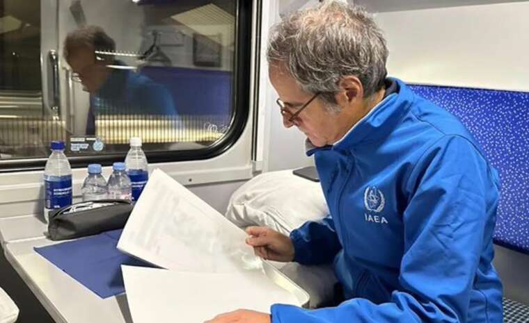 Director General of the IAEA Grossi arrived in Ukraine for a visit