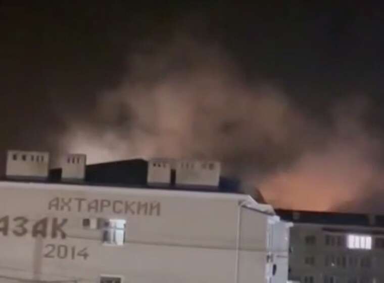 В Приморско-Ахтарске в России в районе аэропорта раздались взрывы
