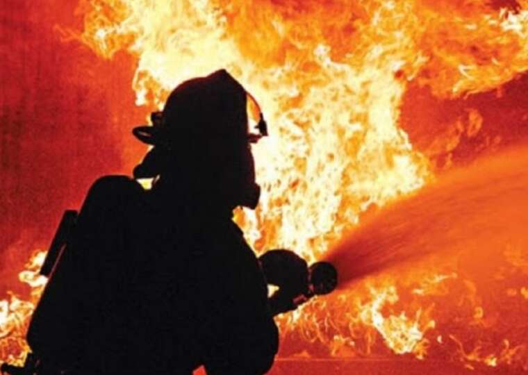 In Nizhyn, a man died during a fire in a residential building