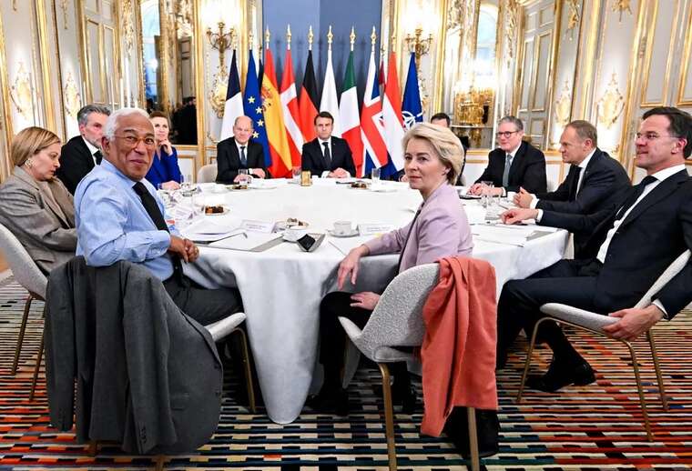 Европейский саммит в Париже не дал решения по безопасности Украины