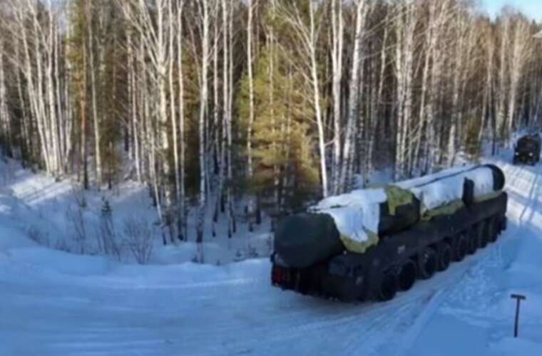 Росіяни вивели на бойове патрулювання ракетний комплекс "Ярс"