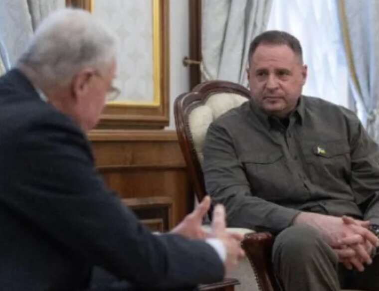 Єрмак зустрівся з Кітом Келлогом: обговорили ситуації на фронті та продовження підтримки України