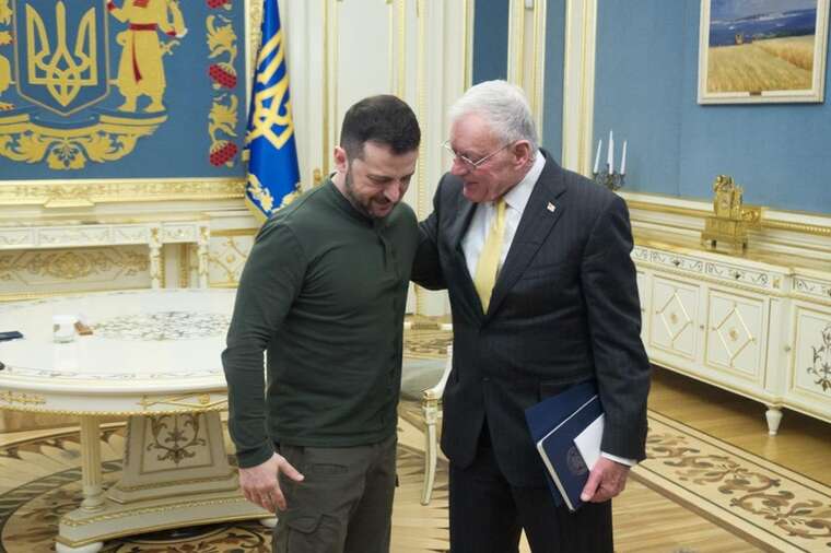 Зеленський розпочав зустріч з Кітом Келлогом: пресконференцію  скасували за проханням американської сторони