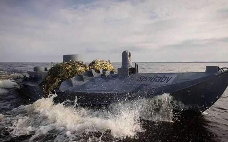 Яке значення має дрон Sea Baby для операцій у Чорному морі