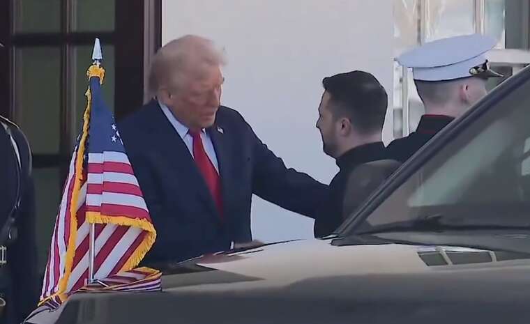 Зеленський прибув до Білого дому на зустріч із Трампом