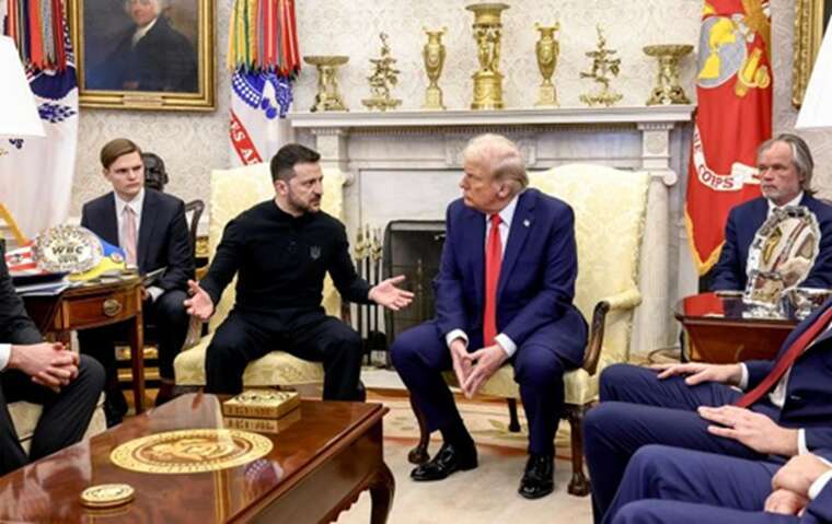 The White House released an official statement after the breakdown of negotiations between Zelenskyy and Trump