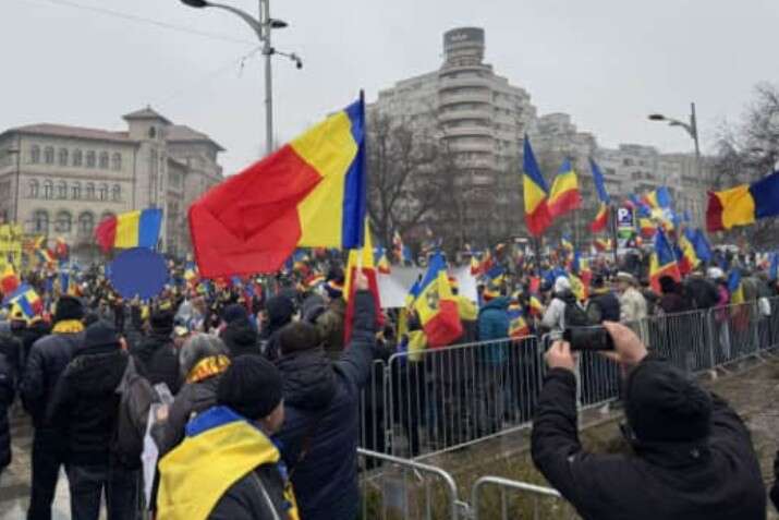 Румунські ультраправі влаштували великий мітинг у центрі Бухареста