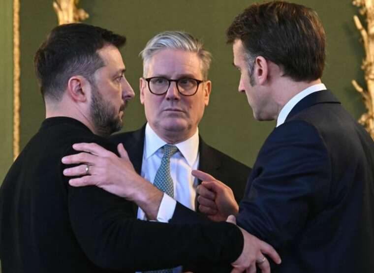 Франція спростувала інформацію про спільну поїздку Макрона, Зеленського та Стармера до Трампа