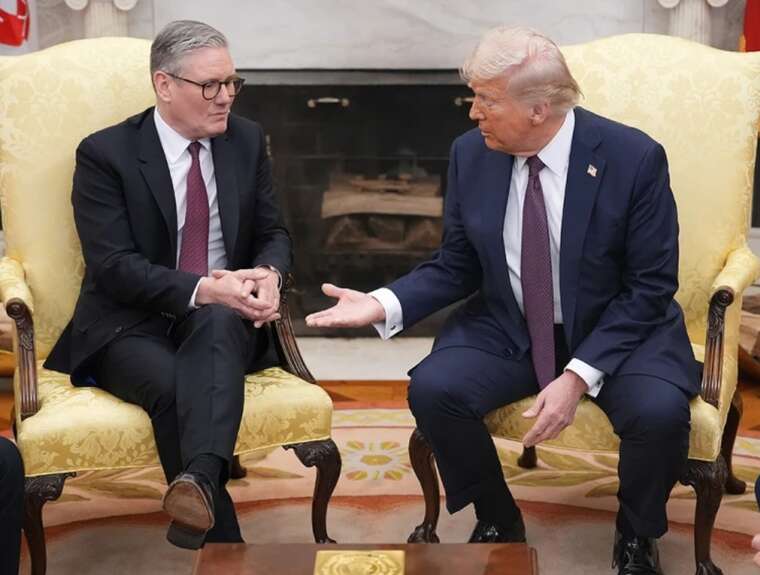 Стармер і Трамп провели обговорення майбутніх переговорів між США та Україною